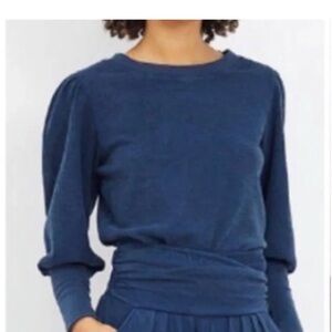 Apiece Apart Olimpio Puff Sleeve Sweatshirt